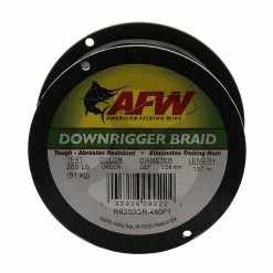 AFW Downrigger Braid 200lb Outrigger And Downrigger Accessories