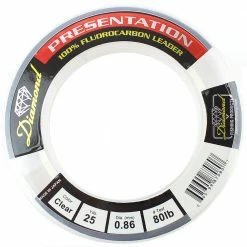 Diamond Fishing Diamond Presentation Fluorocarbon Leader Fluoro Leader