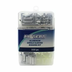 Hi-Seas Hi Seas Aluminum Sleeve Rigging Kit Crimp Sleeves