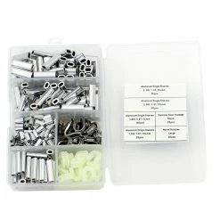 Hi-Seas Hi Seas Aluminum Sleeve Rigging Kit Crimp Sleeves