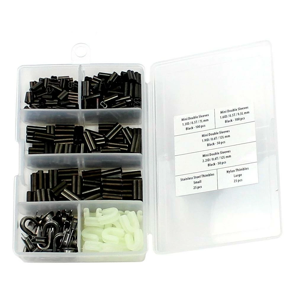 Hi-Seas Crimp Sleeves Hi Seas TKB00002 Mini Double Sleeves Rigging Kit 2 Hi-Seas Crimp Sleeves Hi Seas TKB00002 Mini Double Sleeves Rigging Kit