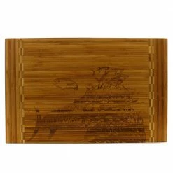 The Tackle Room Fishing Lifestyle Custom Laser Engraved Cutting Board