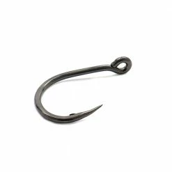 J Hooks Mustad Hoodlum Hook 10827NP | Black Nickel | 4X Strength