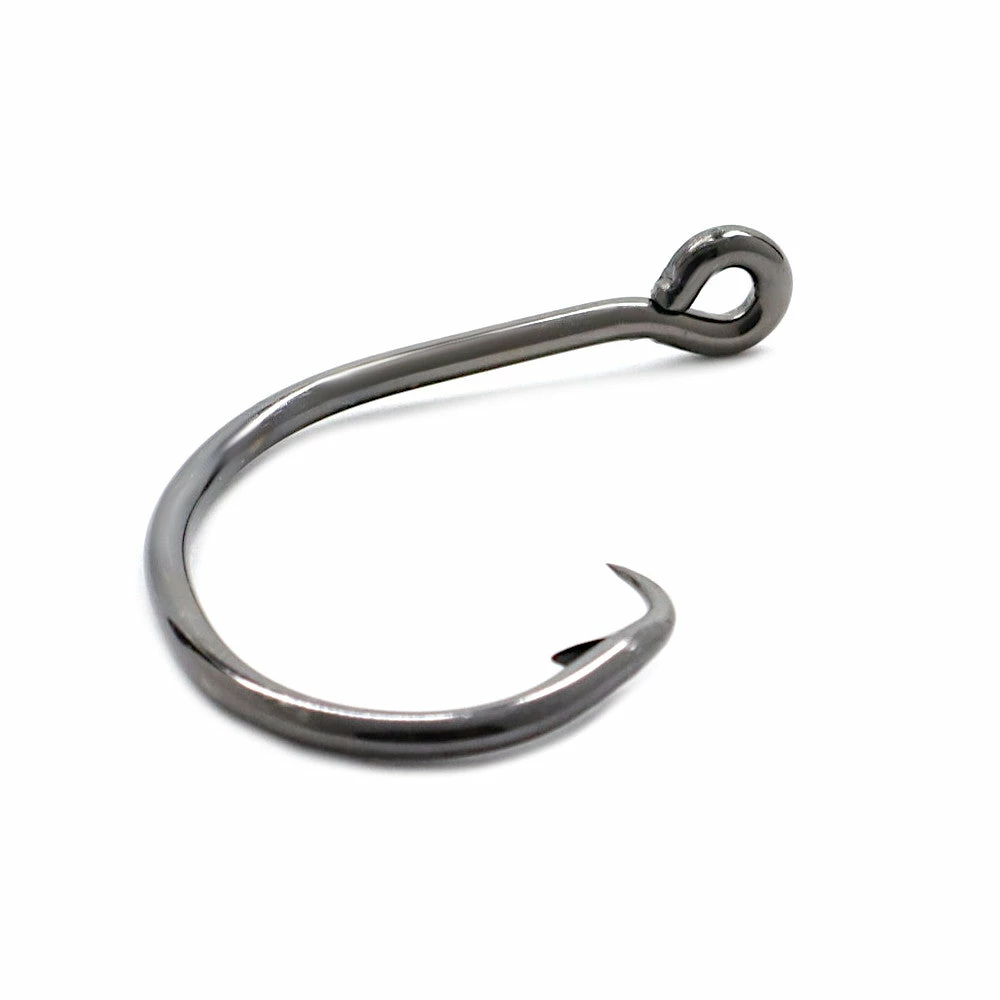 Mustad Demon Circle Wide Gap Hook In-Line | 2X Strong | 39948NP-BN Circle Hooks 1 Mustad Demon Circle Wide Gap Hook In-Line | 2X Strong | 39948NP-BN Circle Hooks