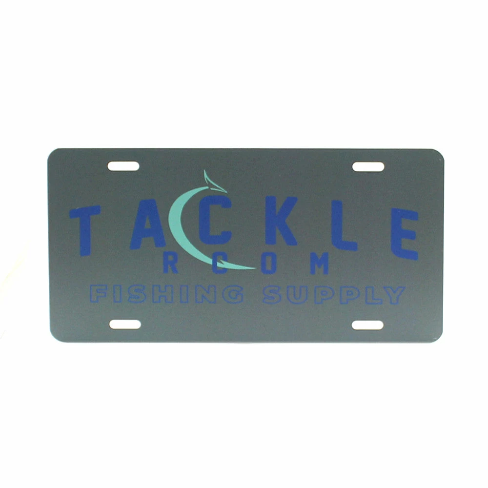 The Tackle Room Fishing Lifestyle Tackle Room License Plate 1 The Tackle Room Fishing Lifestyle Tackle Room License Plate