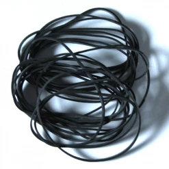 The Tackle Room UV Resistant Black Rubber Bands
