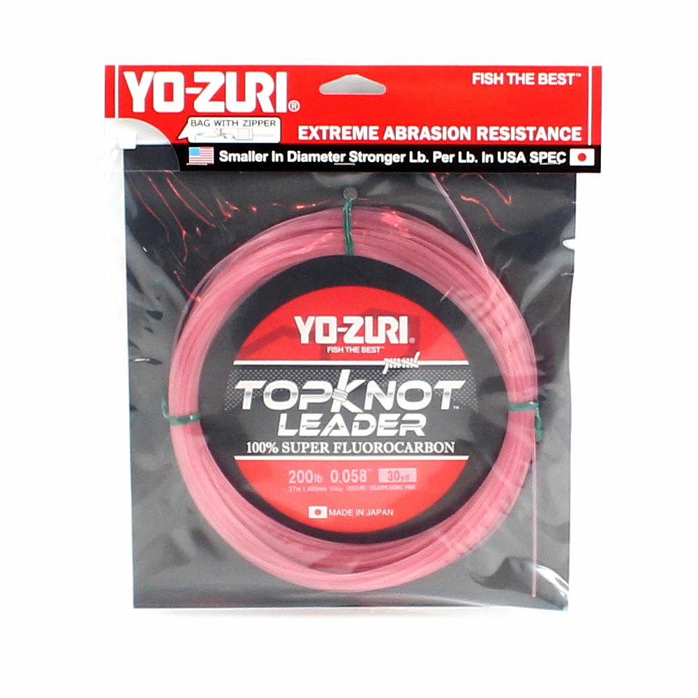 Yozuri Fluoro Leader Yo-Zuri Top Knot Fluorocarbon Leader 2 Yozuri Fluoro Leader Yo-Zuri Top Knot Fluorocarbon Leader